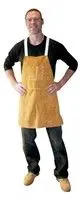 Tillman 5320 Brown Leather Bib Apron – 28 in, Industrial-Strength