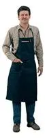 Tillman 6236BD Blue Cotton Shop Apron – 24″ x 36″