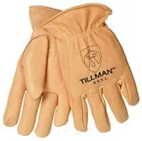 Tillman 865 Gold Deerskin Winter Driver Gloves – Thinsulate-Lined
