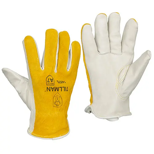 Tillman A7 Cut-Resistant Drivers Gloves – Top Grain/Split Cowhide (1457)