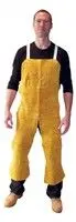 Tillman Model 4348 Extended Bib Apron – 24″ x 48″, Brown Split-Leather Split-Leg Design (Single Unit)