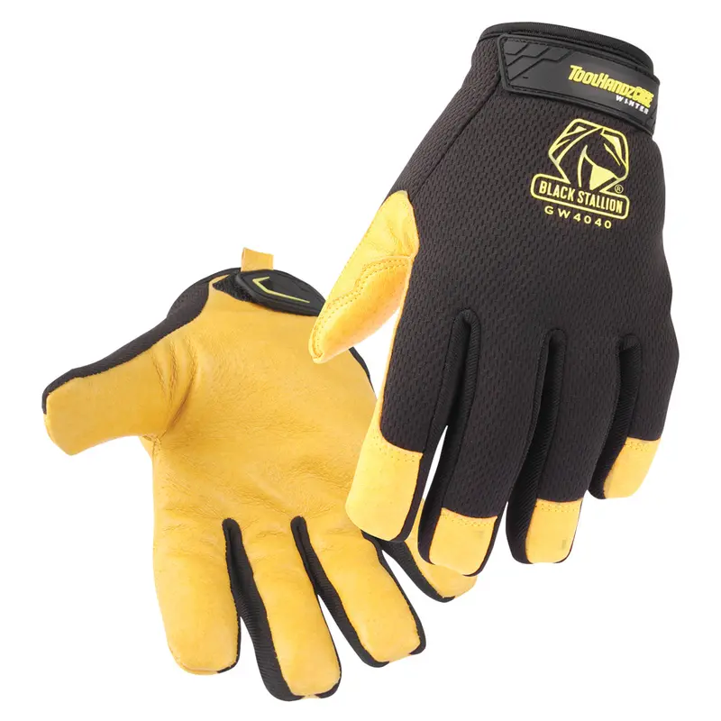ToolHandz CORE Pigskin Palm Insulated Winter Mechanics Gloves – Pair
