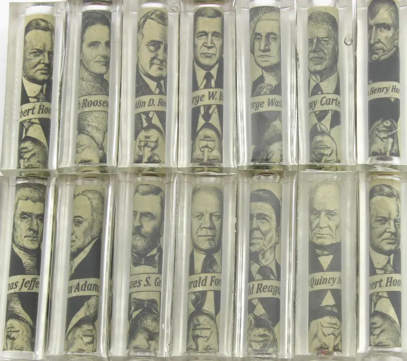 U.S. Presidents Themed Wood Blanks for Pens