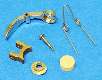 Universal Third Slide Water Key Assembly for Trumpet and Cornet