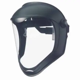 Uvex S8500 Bionic™ Face Shield – Clear/Black Matte Finish, Single Unit
