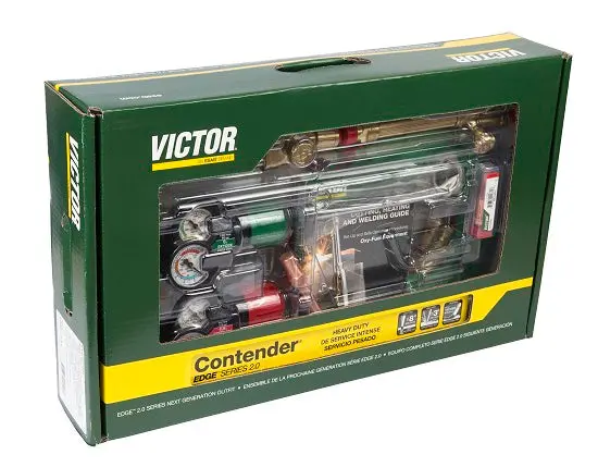 Victor Contender EDGE 2.0 Cutting Outfit – AF 540/510LP System with Propane & Propylene Tips (Model 0384-2132)