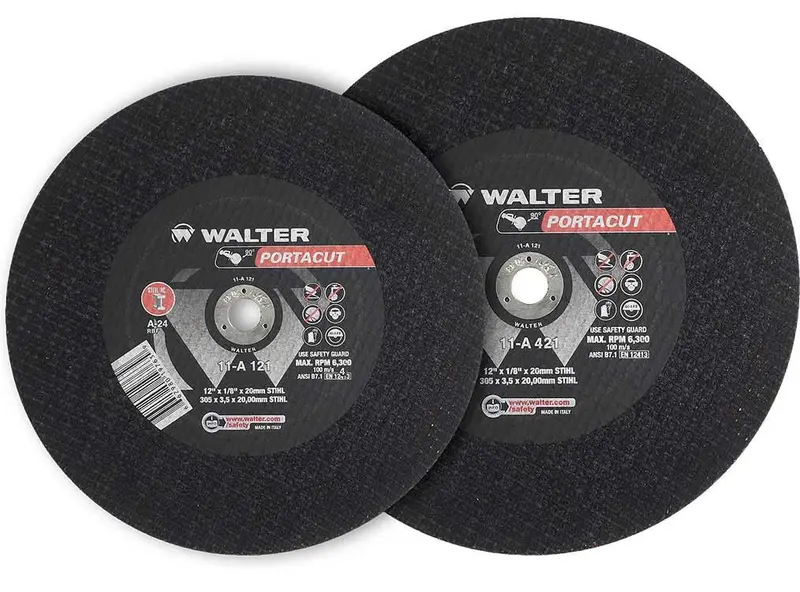 Walter STIHL-Compatible Portacut A24 Wheel – 12″ × 1/8″ × 20 mm