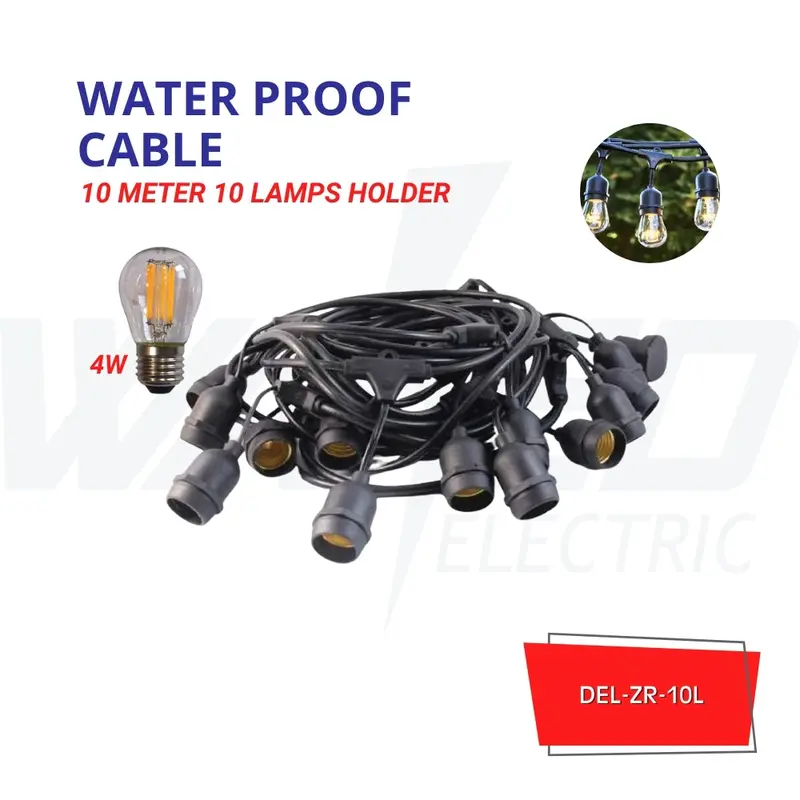 Waterproof Electrical Cable – 10m and 20m Length Options