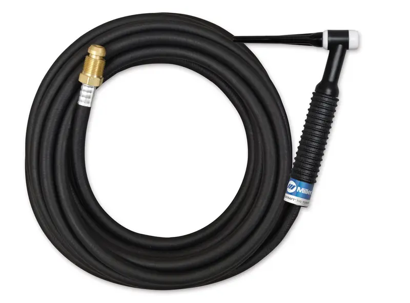 Weldcraft WP-26 A-200 Standard Rubber Air-Cooled TIG Torch