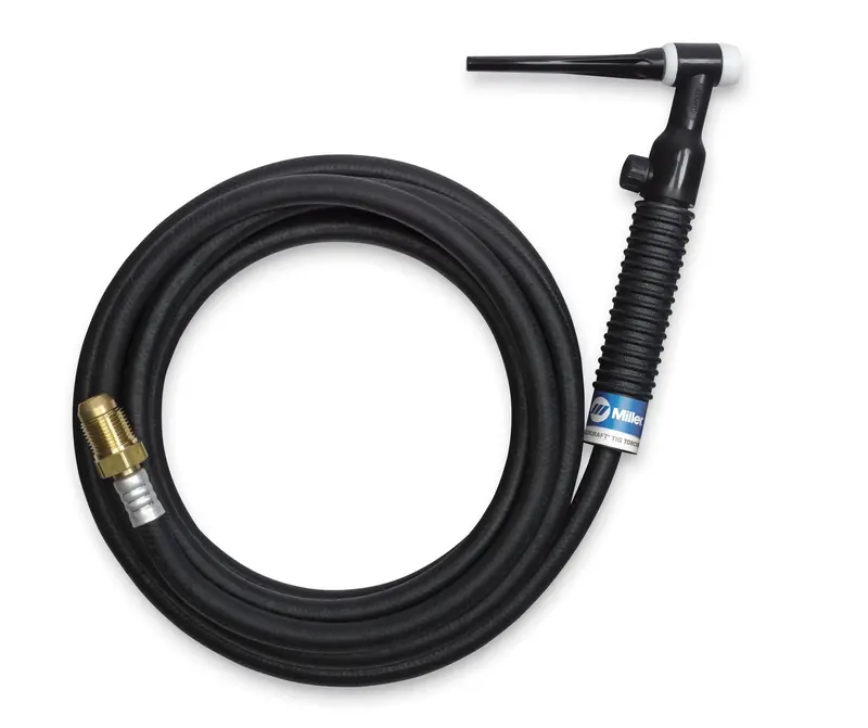 Weldcraft WP-26V A-200 Valve-Equipped TIG Torch – Optimized Gas Regulation