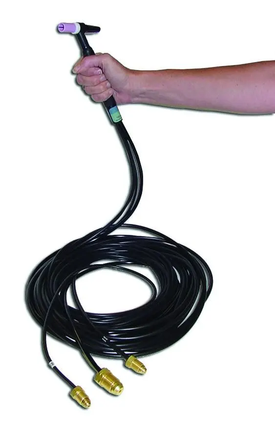Weldmark 20-12 TIG Torch — 250A, Two-Piece, 12.5-Foot
