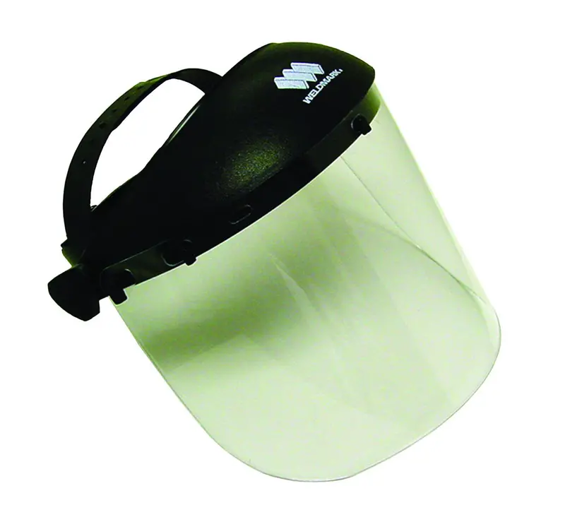 Weldmark WM800007 HG4S Headgear with Clear Visor – 8″ × 15.5″, POP Combo Pack (16-Pack)