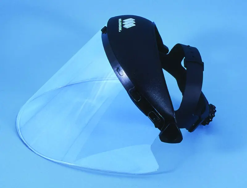 Weldmark WM801000 Clear Welding Visor – 10″ × 20″ × 0.60″, Model IM20P6F (50-Pack)
