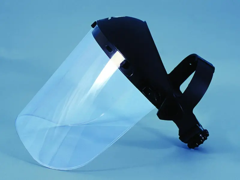 Weldmark WM808150 Clear Welding Visor – 8″ × 15.5″ × 0.060″, Model IM9P6F (50-Pack)