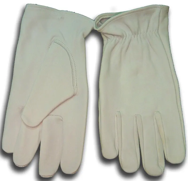 Weldmark WM831102 Driver Gloves – Top-Grain Goatskin, Shirred Cuff, Unlined (12-Per Pack)