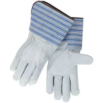 Weldmark WM844109 Extended-Cuff MIG Gloves – Leather Construction, 4″ Cuff (Each)