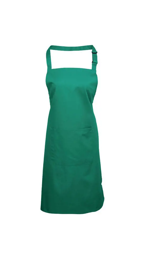 Weldmark WM863210 Flame-Resistant Green Cotton Bib Apron – 24″ x 36″, 9 oz (72-Pack)