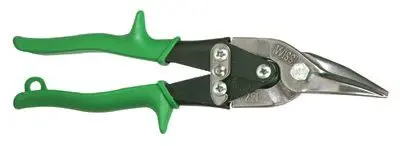 Wiss M2R Metalmaster Snips – Straight-Handle, Dual-Cut (Right & Straight) Design