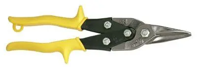 Wiss M3R Metalmaster Snips – Straight-Handle, All-Direction Cutting (Right/Left/Straight)