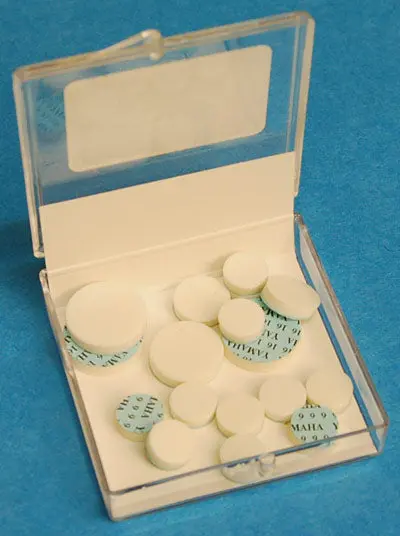 Yamaha Clarinet Pad Set — Blue Backing
