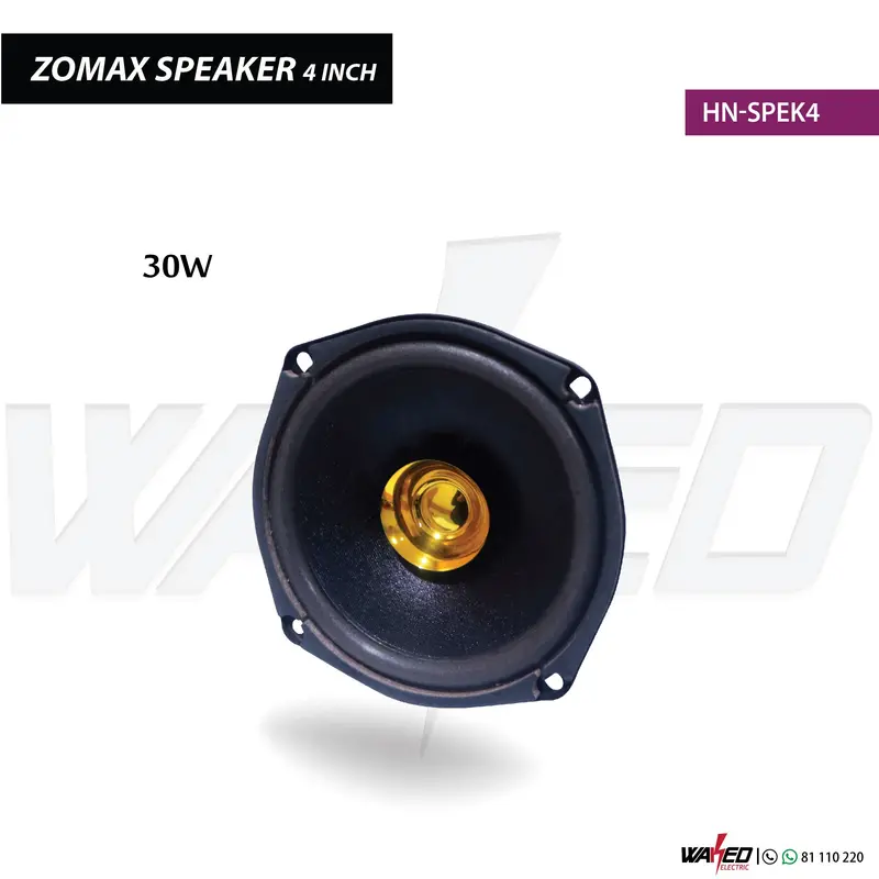 ZOMAX 4-Inch Full-Range Ceiling Speaker – Compact Design