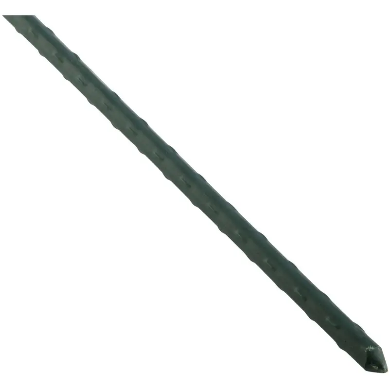 Best Garden Steel Plant Stake — 2 Ft Tall, Green Powder-Coated Support Rod 1