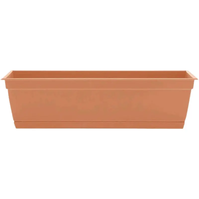 Bloem Ocean Series Coral Deck Box – 27" W × 9.38" H, Made From Recycled Ocean Plastic 1