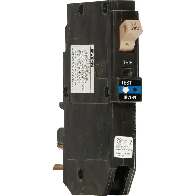 Eaton Ch Series Afci/Gfci Circuit Breaker – 20-Amp, 120/240V 1