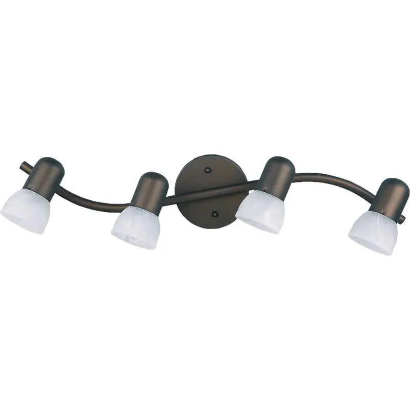 Home Impressions Oil-Rubbed Bronze 4-Light Track Lighting Fixture For A15/R16 Bulbs 1