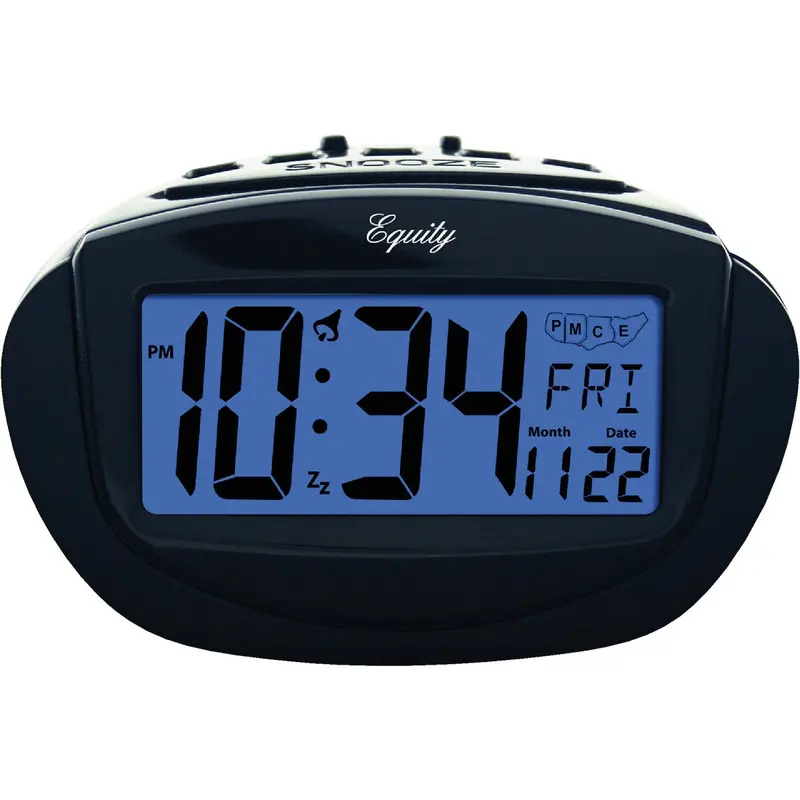 La Crosse Elgin Battery-Powered Analog Alarm Clock 1