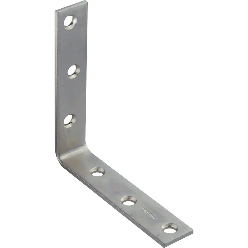 National Catalog Zinc Corner Brace – 5" X 1", Heavy-Duty Reinforcement 1