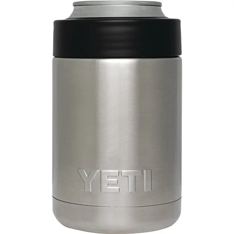 Yeti Rambler Colster – 12 Oz. Insulated Stainless Steel Can Cooler, Silver Finish 1
